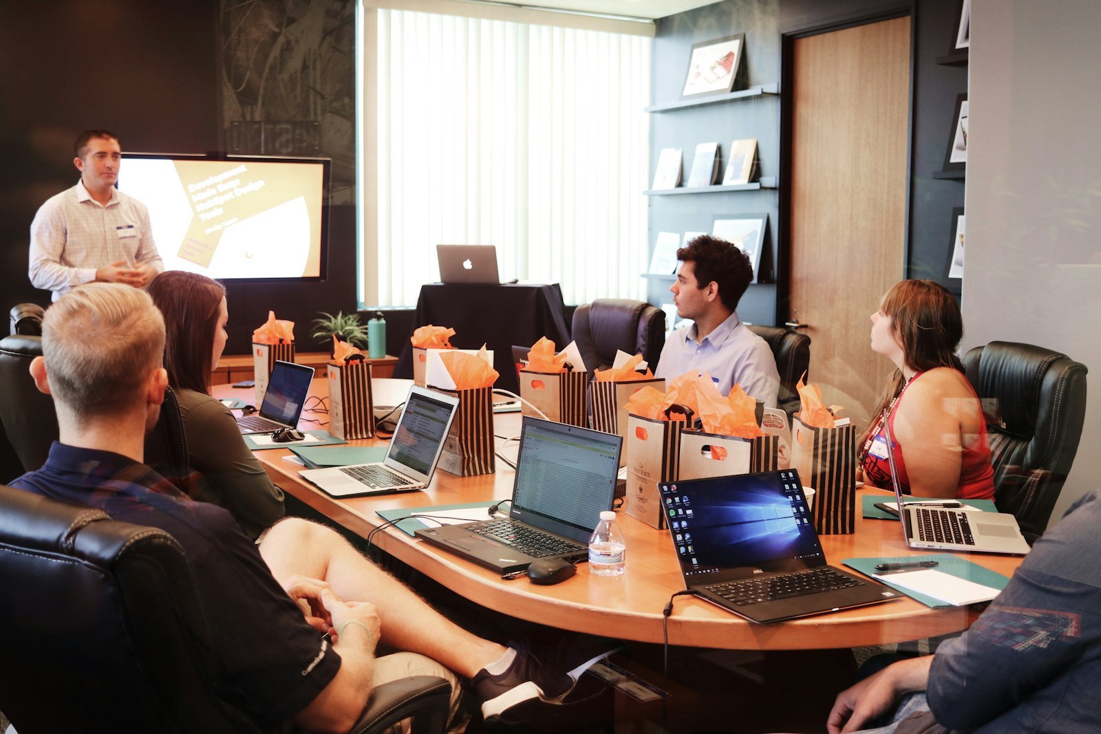 Corporate team meeting planning company travel